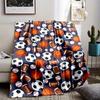Multi-Sport-Decke für Spieltag-Fans Fußball Fußball Basketball Baseball Sport Fleece Gemütliche Dekoration Geschenk