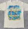 Vtg Rare Jimmy Buffett Tour Cotton White Shirt Unisex T-Shirt