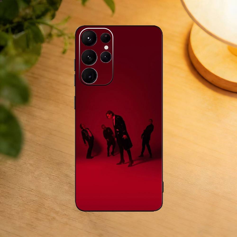 Popular Rock Band 5-5SOS Phone Case For Samsung S25,24,21,22,23,30,Ultra,20,Plus,Fe,Lite,Note Soft Black Cover
