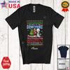 Custom Name Nice To The Scottish Amazing Christmas Sweater Santa Snowman Shirt