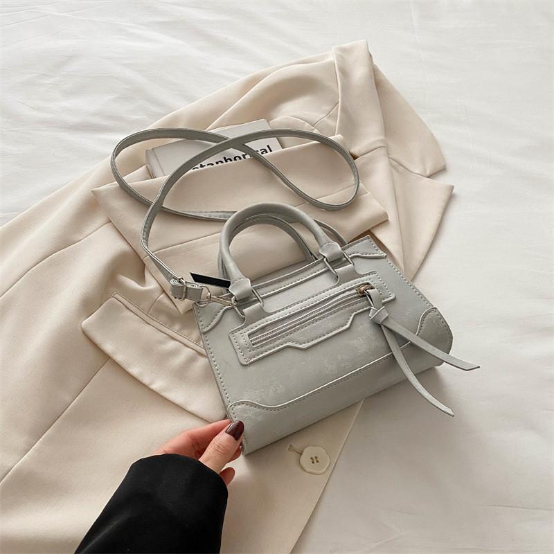 Fashionable 2024 Korean Handbag Unique Textured Vintage Shoulder Crossbody Bag For Women