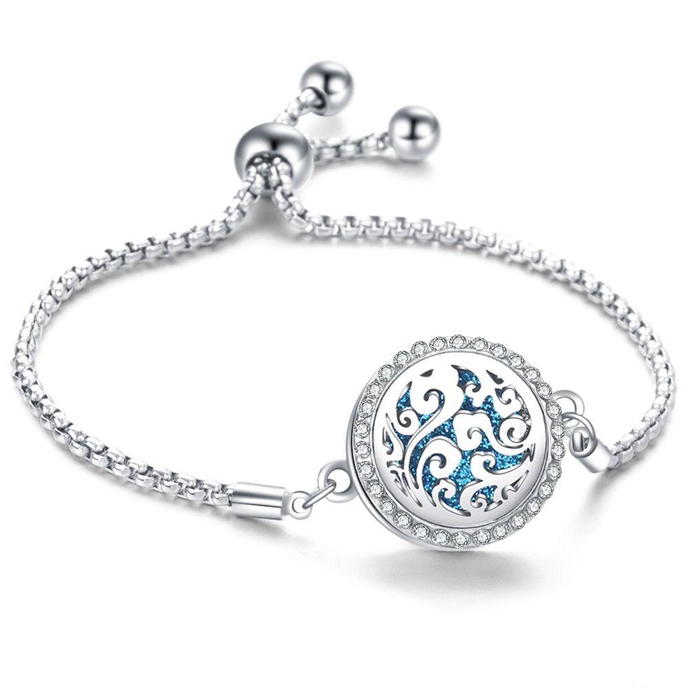 Jewelry Accessories Open Locket Aroma Diffuser Bracelet Openable Perfume Aromatherapy Bracelet