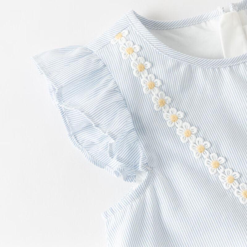 DAVE&BELLA Girls' Lyocell Cool Summer Princess Dress