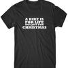 A Bike Is For Life Not Just For Christmas Unisexs Funny Unisex Christmas TShirt