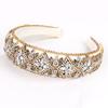 Vintage Baroque Crystal Headband With Handcrafted Design For Elegant Hair Styling