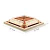 Arithmetic Dice Board Game Four-Sided Flip Card Games Box Dice Toys Wooden Flaps Dices 4 Players Party Number Game Board Games