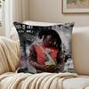 Mellow HipHop Rappeur Américain LLucki Housse de Coussin Taie d'Oreiller Anti-Acariens Décoration Canapé Salon Coussin Chambre