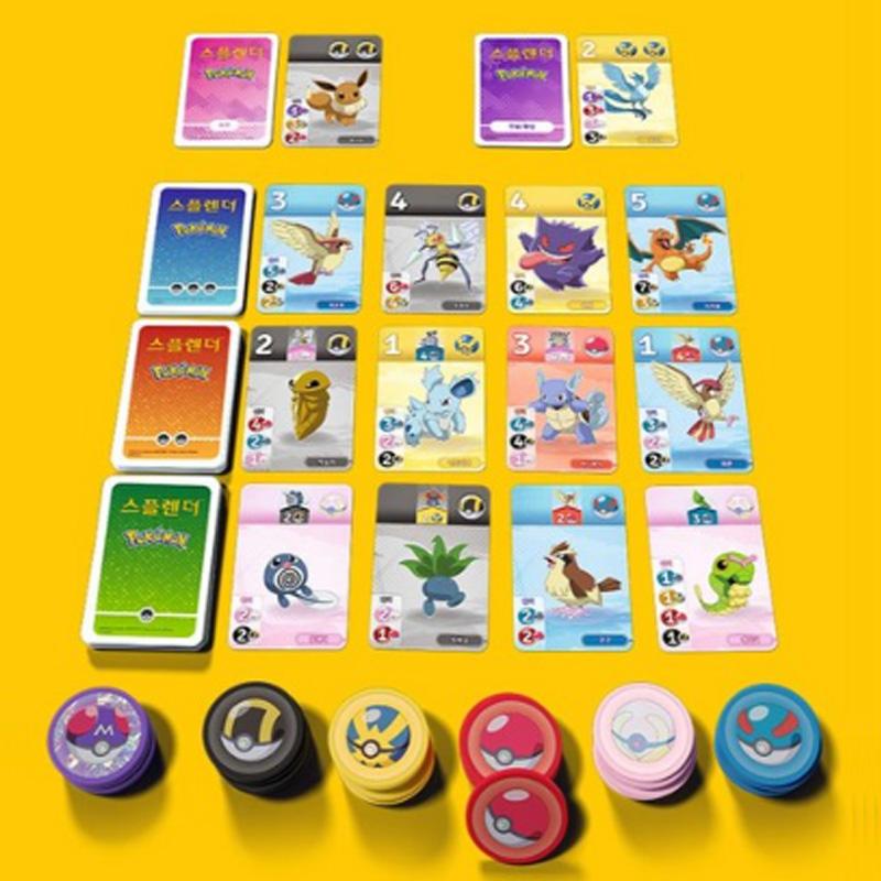 Juego de mesa PoKéMoN Splendor: juego de estrategia súper lindo para niños y adultos