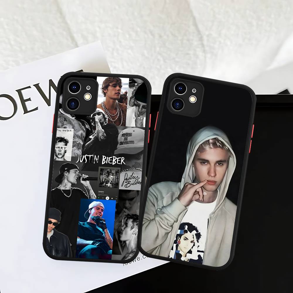 Singer J-Justin B-Bieber Phone Case For IPhone 16 Pro Max Case 11 12 13 14 15 Pro Plus X XS MAX Case Matte Cover