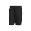 Shorts Droits Détail Ceinture Simple Homme Bas Noir HE9934