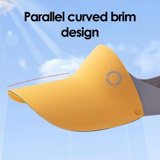 Children Sun Visor Hat Lightweight UV Protection Tennis Sports Cap Breathable Boys Girls Summer Outdoor Anti-UV Wide Brim Hat