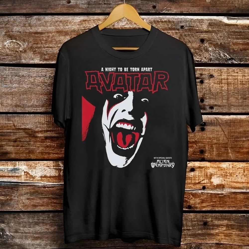 Avatar A Night To Be Torn Apart Tour Size S-3XL Unisex T-Shirt