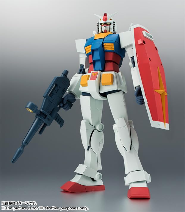 TAMASHII NATIONS ROBOT Spirits Mobile Suit Gundam Gundam 125mm Painted Movable Figure <SIDE MS> RX-78-2 Ver. A.N.I.M.E. (resale Version) Approx.