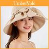 Elegant Floppy Beach Hat For Women With Sun Protection And Foldable Design