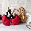 Cute Bow Toothbrush Holder Makeup Brush Organizer Bow Shaped Brush Stand Comb Pen Pencil Container for Bathroom Vanity Countertop