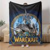 1pc World of Warcraft: Northrend Home Decor Blanket, Perfect Gift for Bedroom, Living Room, Travel, Camping, Car, Beach, Office Naps, Cozy Flannel Thr