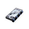 Proteção de dobradiça magnética capa de telefone rígido para PC para Samsung Galaxy Z Fold 6 capa à prova de choque com suporte protetor de tela