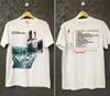 Radiohead Kid A's Album Tour Concert Rare Navy Blue T-shirts Men Women Streetwear Oversized Y2k Casual Soft Short-sleeved Shirts