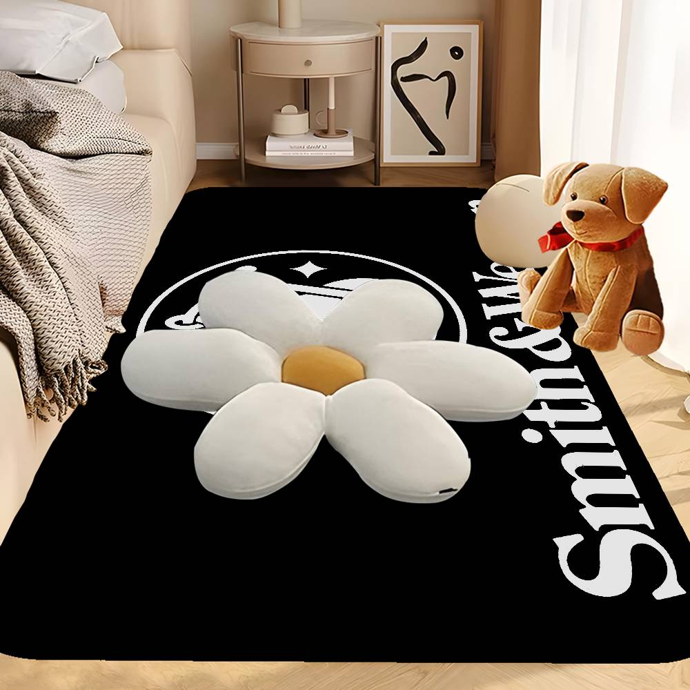 GUN Smith Wesson Floor Mat Rectangle Anti-slip Home Soft Badmat Front Door Indoor Outdoor Mat Welcome Doormat