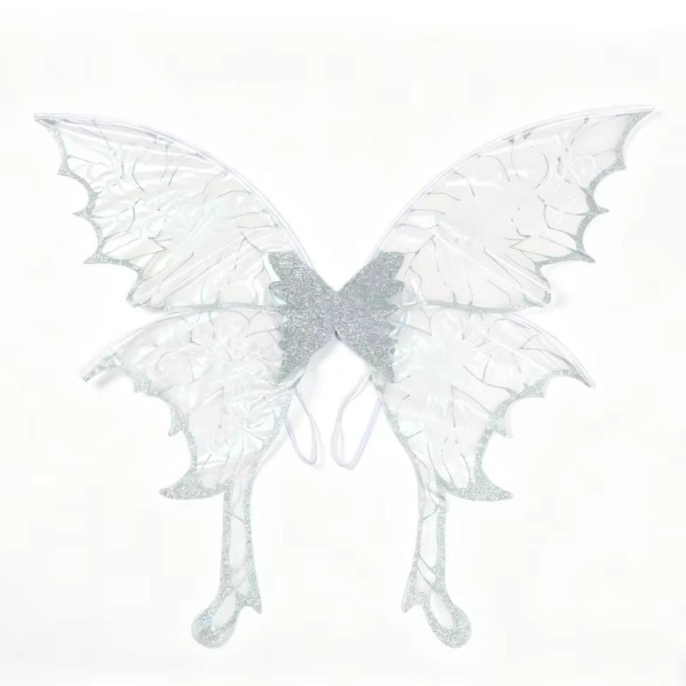 Sparkling Organza Butterfly Wings Semi-Transparent Mesh Cosplay Wings  Cosplay Performance