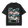 Cartoon Maomao the Apothecary Diaries T-Shirt Cute Anime Graphic T-shirts Washed Short Sleeve for Men's Women Clothing