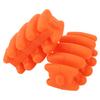 Archery Bow Limbs Stabilizer Silicone Universal Vibration Dampener Compound Bow Limbs Shock Absorber 2pcs Red