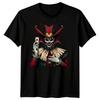 Jester Dark Clown Horror Unisexs Tshirt Ace Clubs Card