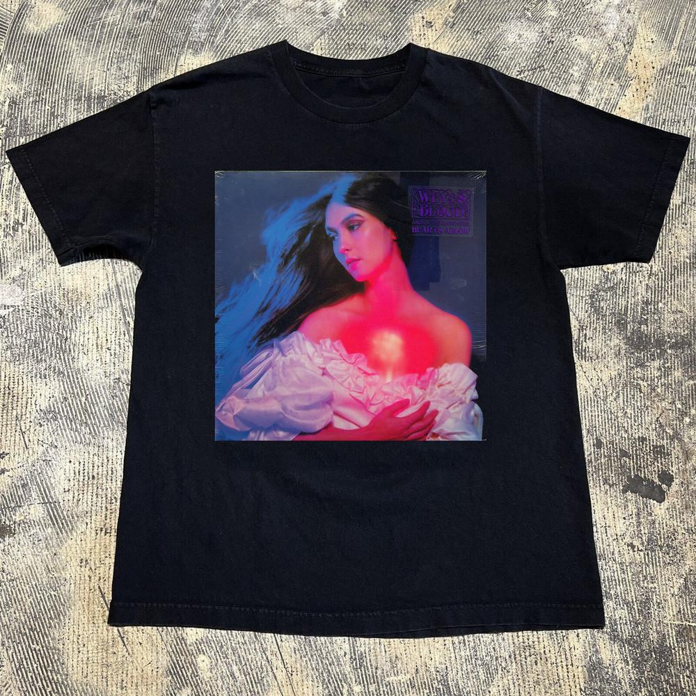 WEYES BLOOD And In The Darkness Hearts Aglow Full Size Unisex T-Shirt