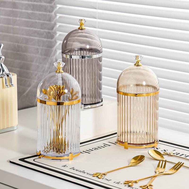 Porta cucchiaino da caffè e forchetta da dessert Utensile per la casa Organizzatore di posate Contenitore per alimenti Per centrotavola