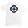 Independent Trucks BC PRIMARY Skateboard T-Shirt WEISS mit NAVY