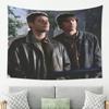 1pc Supernatural Bedroom  Living Room Wall Decor Tapestry  2D Polyester Perfect Gift for TV Show Fans