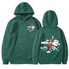 Men's Women's Loose Warm Hoodies Crocodile Mount Animal Prints Comfortable Casual Sweatshirts