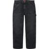 Worn Double Knee Painter Pant Black