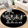 KISS Band Office Round Area Rug, Under Office Chairs Bedroom Living Room Home Decor  A1016279