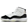 Air 11 Retro GS Gratitude / Defining Moments Kids Sneakers White Black Metallic-Gold 378038-170