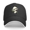 Playful Baby Panda Cartoon Portrait Sandwich Baseball Cap Sun Cap Outdoor Workouts Hat