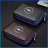 Leather Car Emblem Driver's License ID Card Bank Card Wallet Car Styling For Opel Astra H G J Insignia Mokka Zafira Corsa Vectra B C D