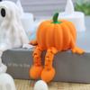 Halloween Home Decoration Ornament Choir Ghost Toy Pumpkin Man Faceless Cape Male Mini Scene Model