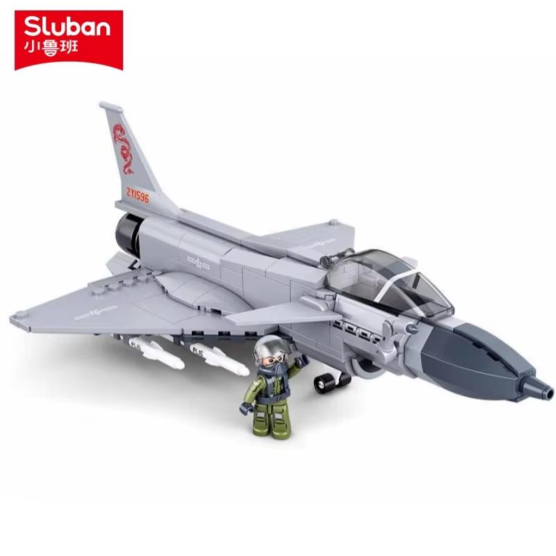 382Pcs Z-20 Helicopter & 211Pcs J-10 Fighter Jet Military Construction Blocks Military Model Blocks Educational Toys For Kids