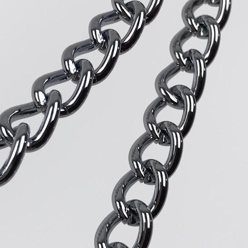 Chaîne de Taille Métal Mode Style Punk Accessoires Jeans Pendentif Hip-hop Chaîne de Pantalon Polyvalente