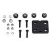 Gantry Plate Aluminium Alloy Mini Build with Wheel 3D Printer Accessory Set Kit