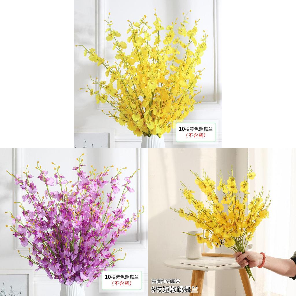 Phalaenopsis Orchidee Kunstbloem Boeket Voor Bruiloft Decoratie En Kantoor Thuis Display