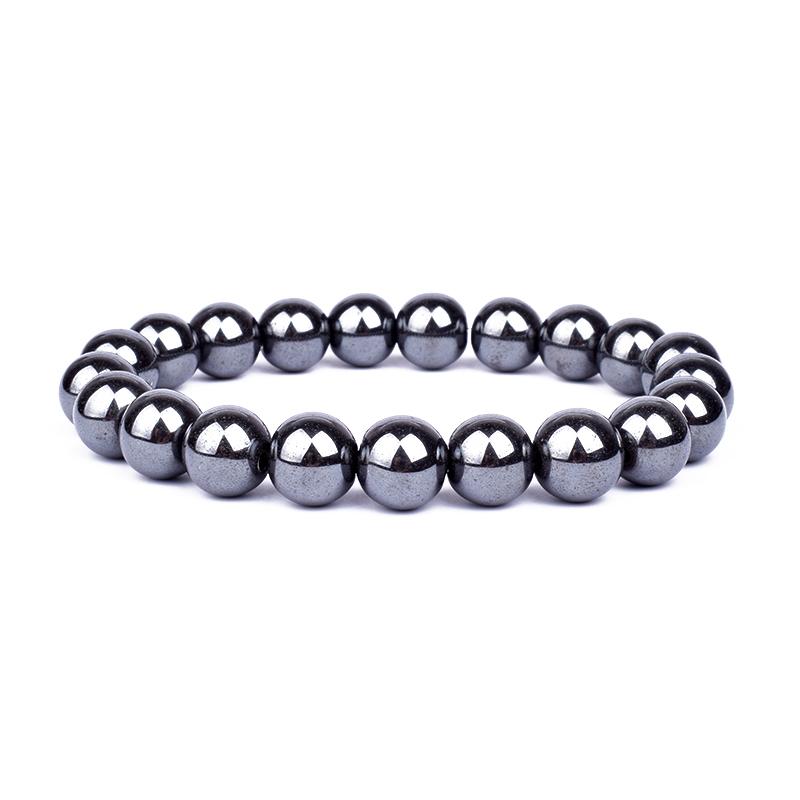 Natural Tiger Eye Obsidian Hematite Beads Bracelets Men Magnetic Health Protection Balance Bracelets Women Healing Soul Jewelry