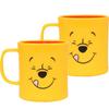 Lilpang Disney D100 Kiyo Becher mit zweifarbigem Griff L, Pooh, 2 Stück, beliebte koreanische Elternartikel
