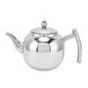 Mirror Polish Stainless Steel Teapot Stainless Steel Filter Kettle Restaurant Use