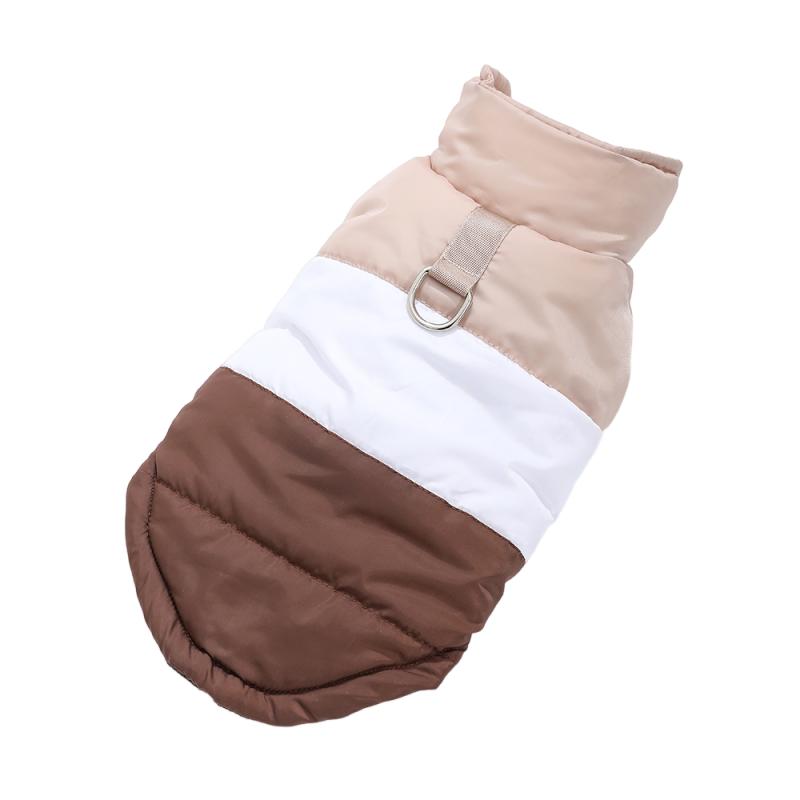 Dog Clothes Autumn Winter Warm Pet Coat Waterproof Puppy Jacket With D-ring Chihuahua Yorkshire Pug Vest For Dogs Cats Costumes