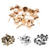 20 buc Accesorii pungi metalice Picioare Nituri Știfturi Perforate Pentru Poșetă Geantă Piele Artizanat DIY