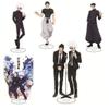 Jujutsu Kaisen Anime Figures Satoru Gojo Acrylic Stands Geto Suguru Character Model Plate Holder Cake Topper Birthday Props