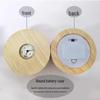 Illuminated Luxury Wooden Coaster for Wine Glasses and Cocktails