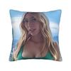 Pretty Girl Kay Lovely Pillow Case Soft Pillow Cover For Living Room Bed Chair Vintage Cushion Cover